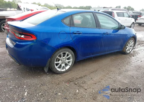2013 Dodge Dart Rallye из США, поврежденный, VIN 1C3CDFBH0DD149809